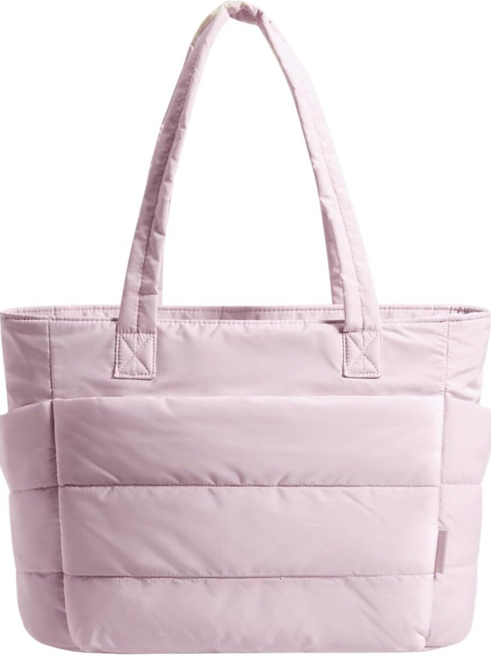 Tote Bag for Women, Lightweight Puffy Tote Bag with Compartments Shoulder Bag Ha
